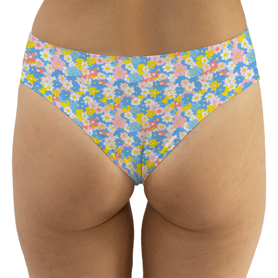 Tiny Flower Series 60 Brazilian-style Underwear