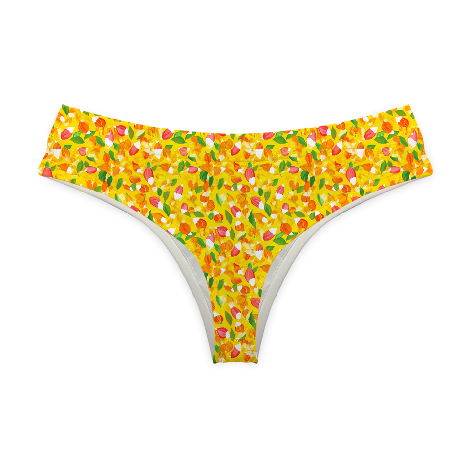 Tiny Flower Series 61 Brazilian-style Underwear