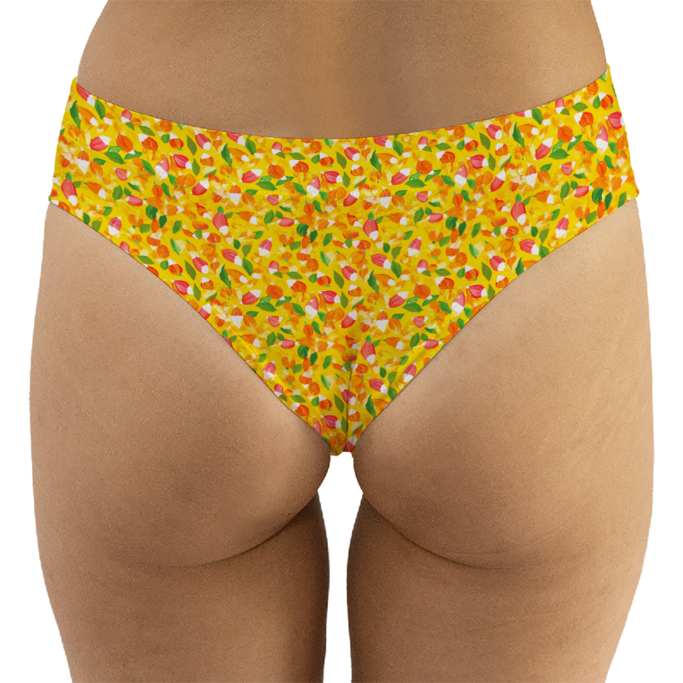 Tiny Flower Series 61 Brazilian-style Underwear