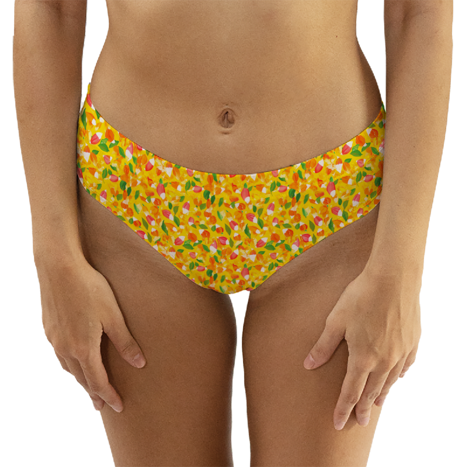 Tiny Flower Series 61 Brazilian-style Underwear