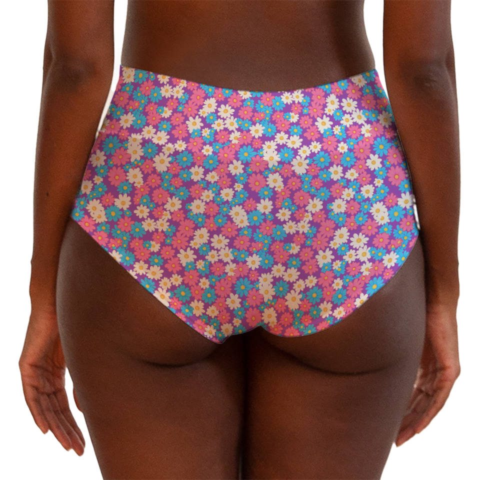 Tiny Flower 62 Boy shorts Bottom