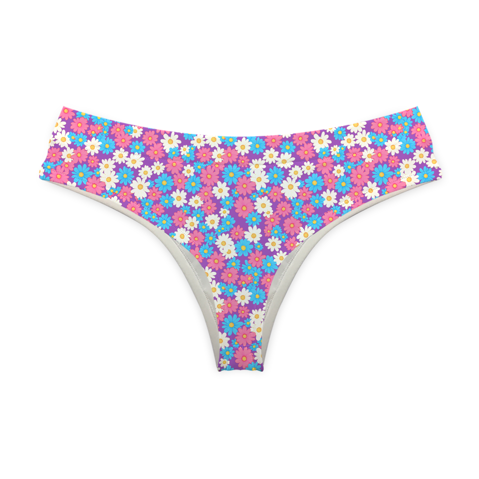 Tiny Flower Series 62 Brazilian-style Underwear