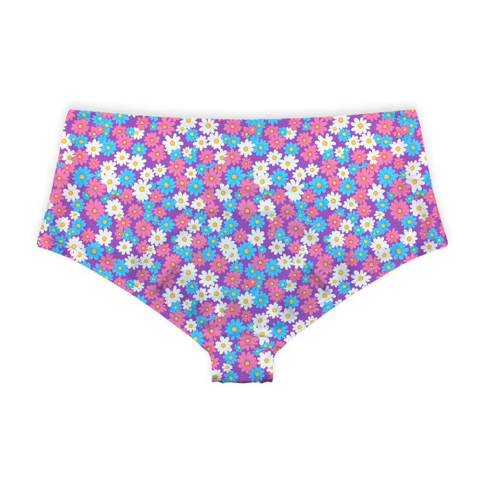 Tiny Flower 62 Boy shorts Bottom