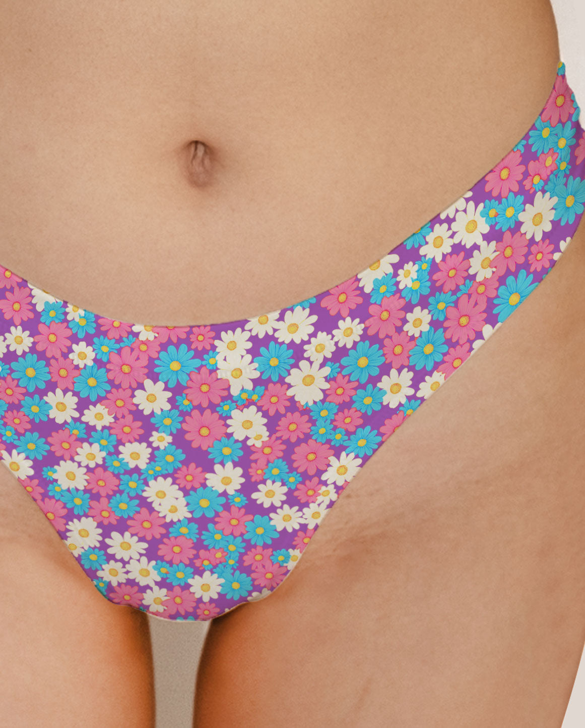 Tiny Flower Series 62 Thong Style Underwear