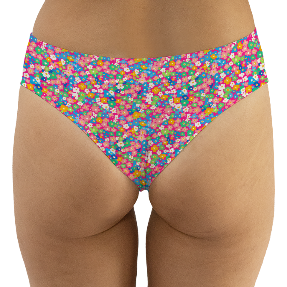 Tiny Flower Series 63 Brazilian-style Underwear