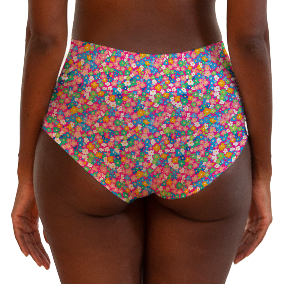 Tiny Flower 63 Boy shorts Bottom