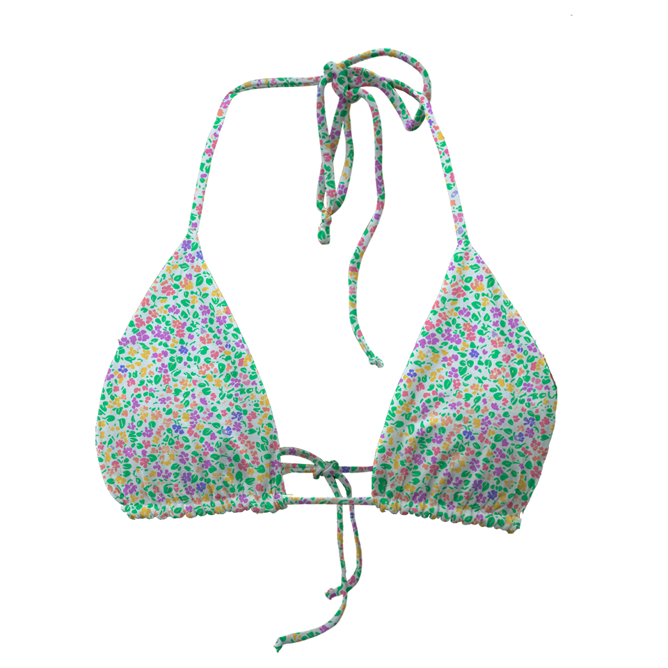 Tiny Flower Series 64 Triangle Bra