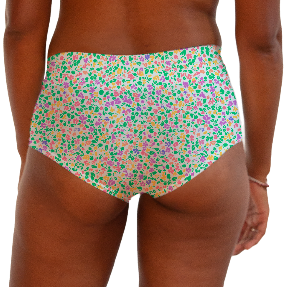 Tiny Flower 64 Boy shorts Bottom