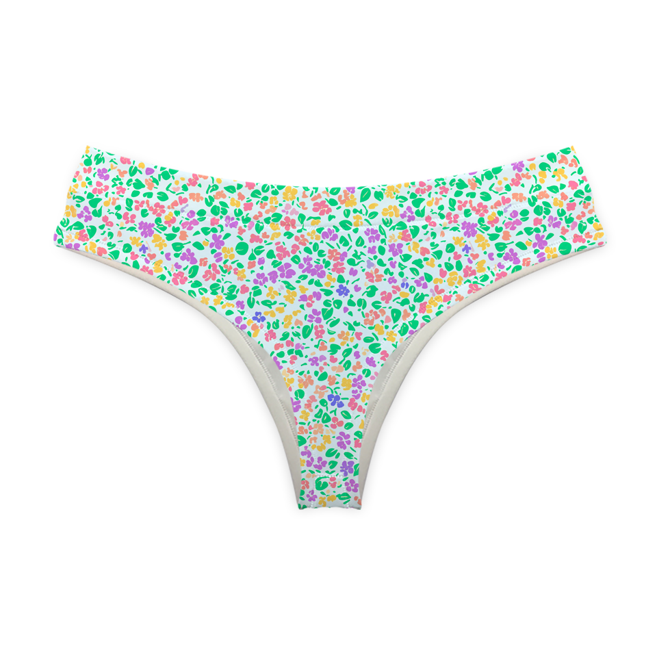 Tiny Flower Series 64 Brazilian-style Underwear