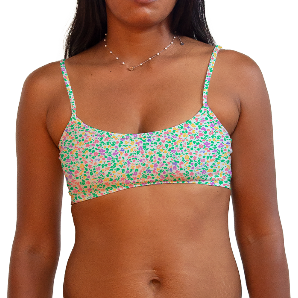 Tiny Flower Series 64 Tube Style Bra