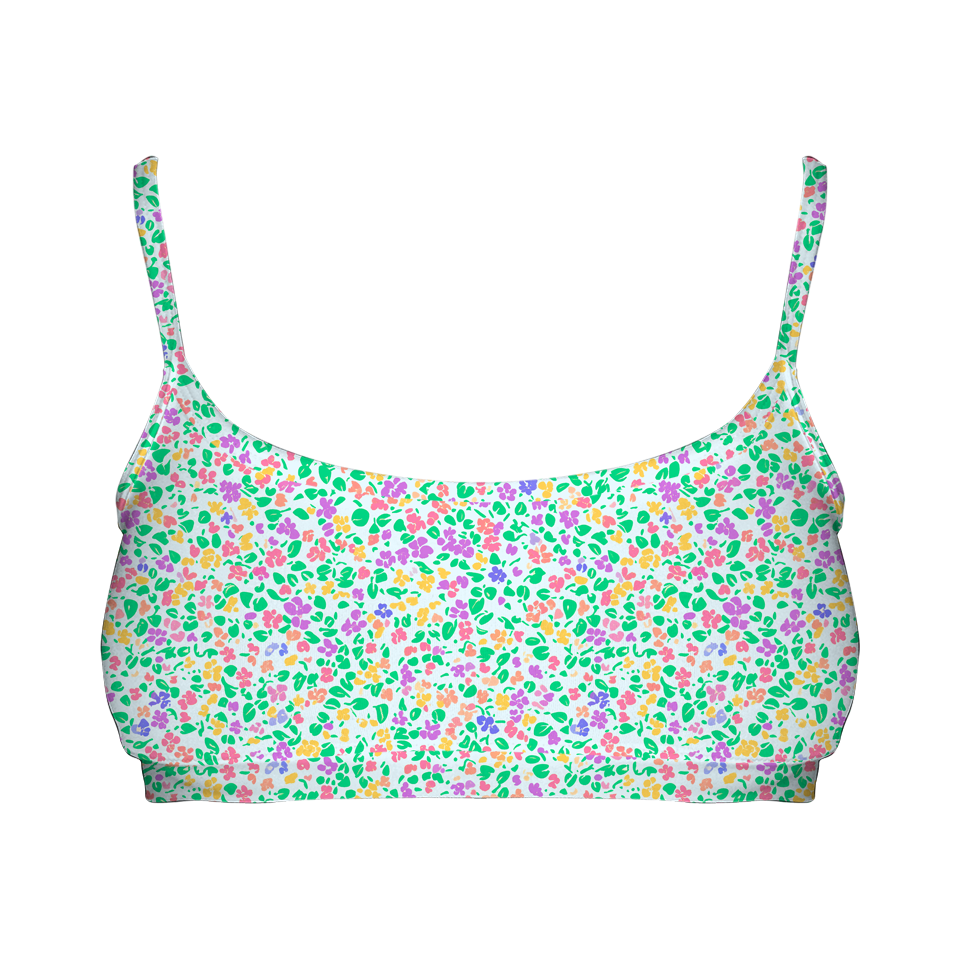 Tiny Flower Series 64 Tube Style Bra