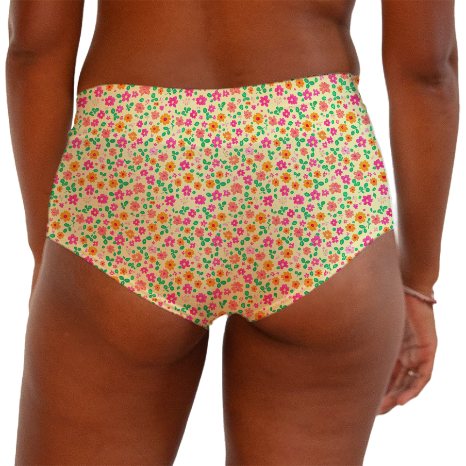 Tiny Flower 65 Boy shorts Bottom