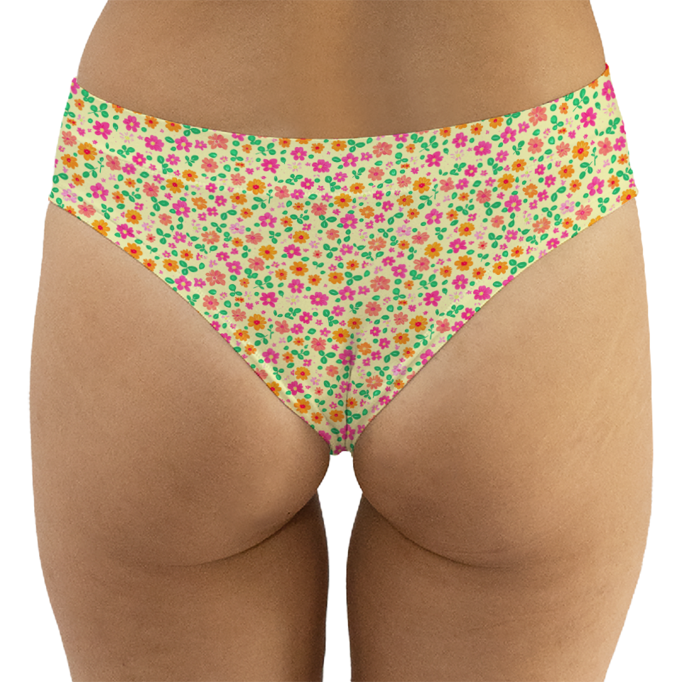 Tiny Flower Series 65 Brazilian-style Underwear