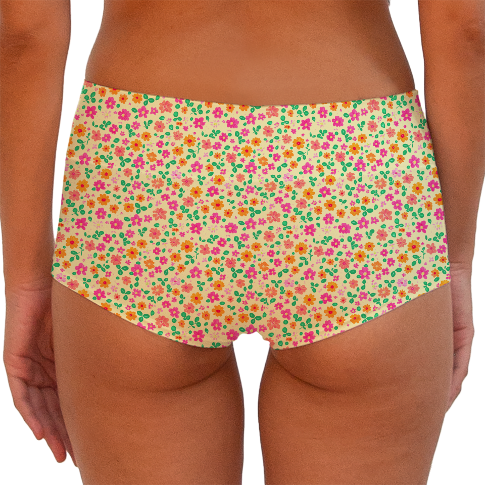 Tiny Flower 65 Boy shorts Bottom