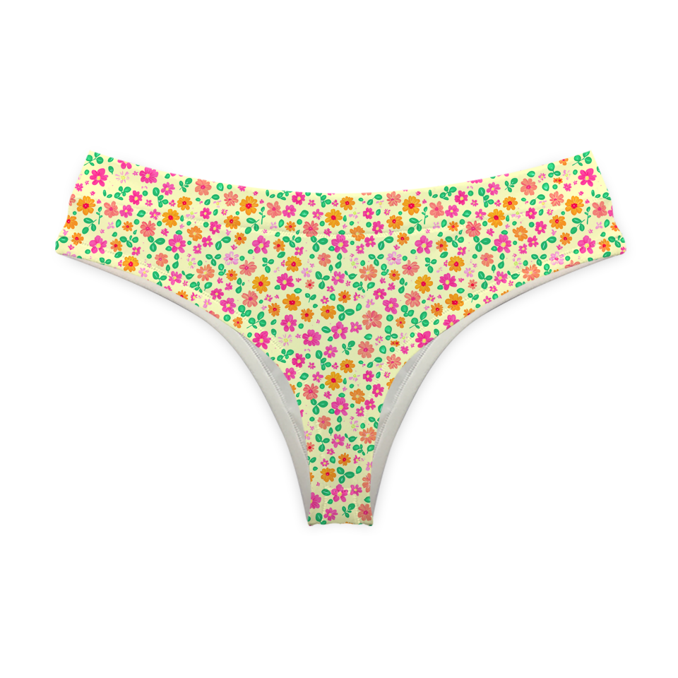 Tiny Flower Series 65 Brazilian-style Underwear