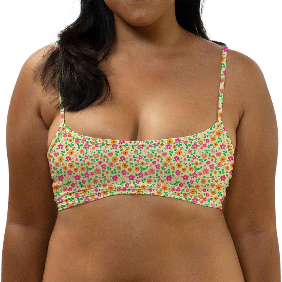 Tiny Flower Series 65 Tube Style Bra