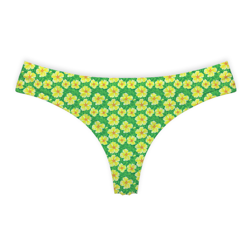 Tiny Flower Series 66 Thong Style Underwear