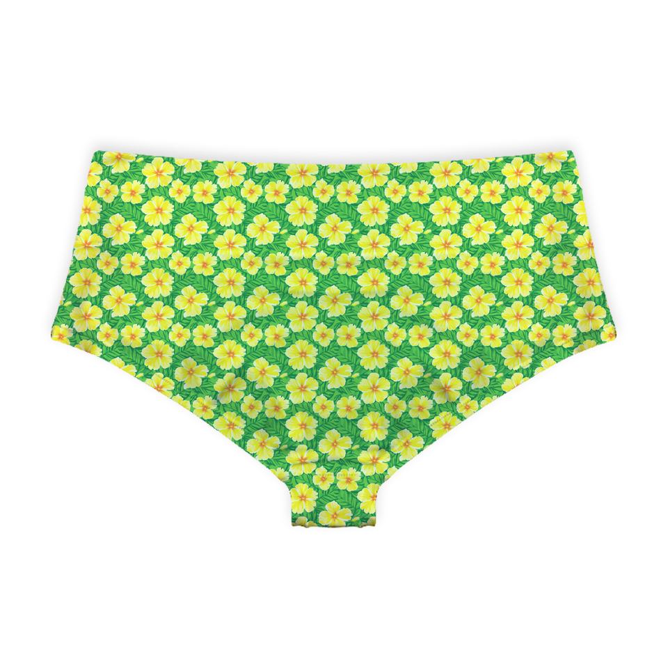 Tiny Flower 66 Boy shorts Bottom