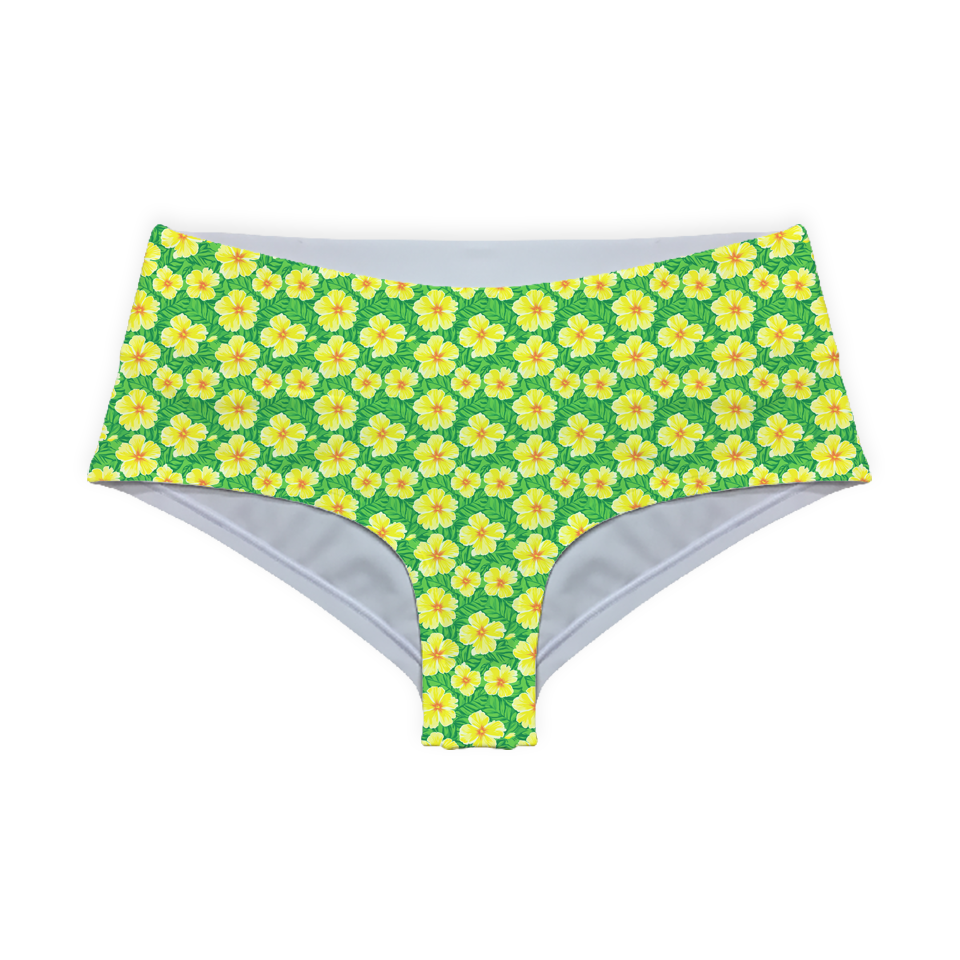 Tiny Flower 66 Boy shorts Bottom