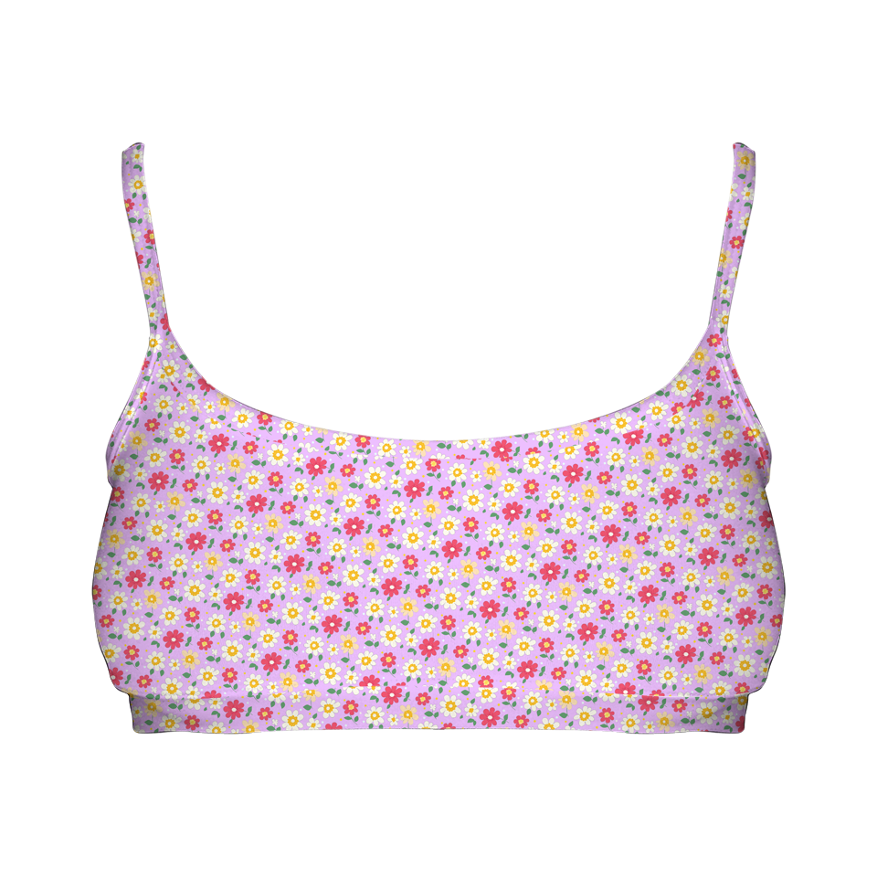 Tiny Flower Series 67 Tube Style Bra