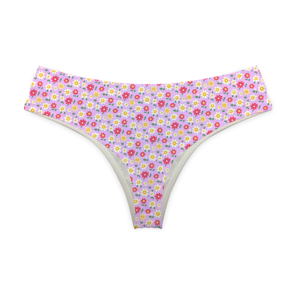 Tiny Flower Series 67 Brazilian-style Underwear