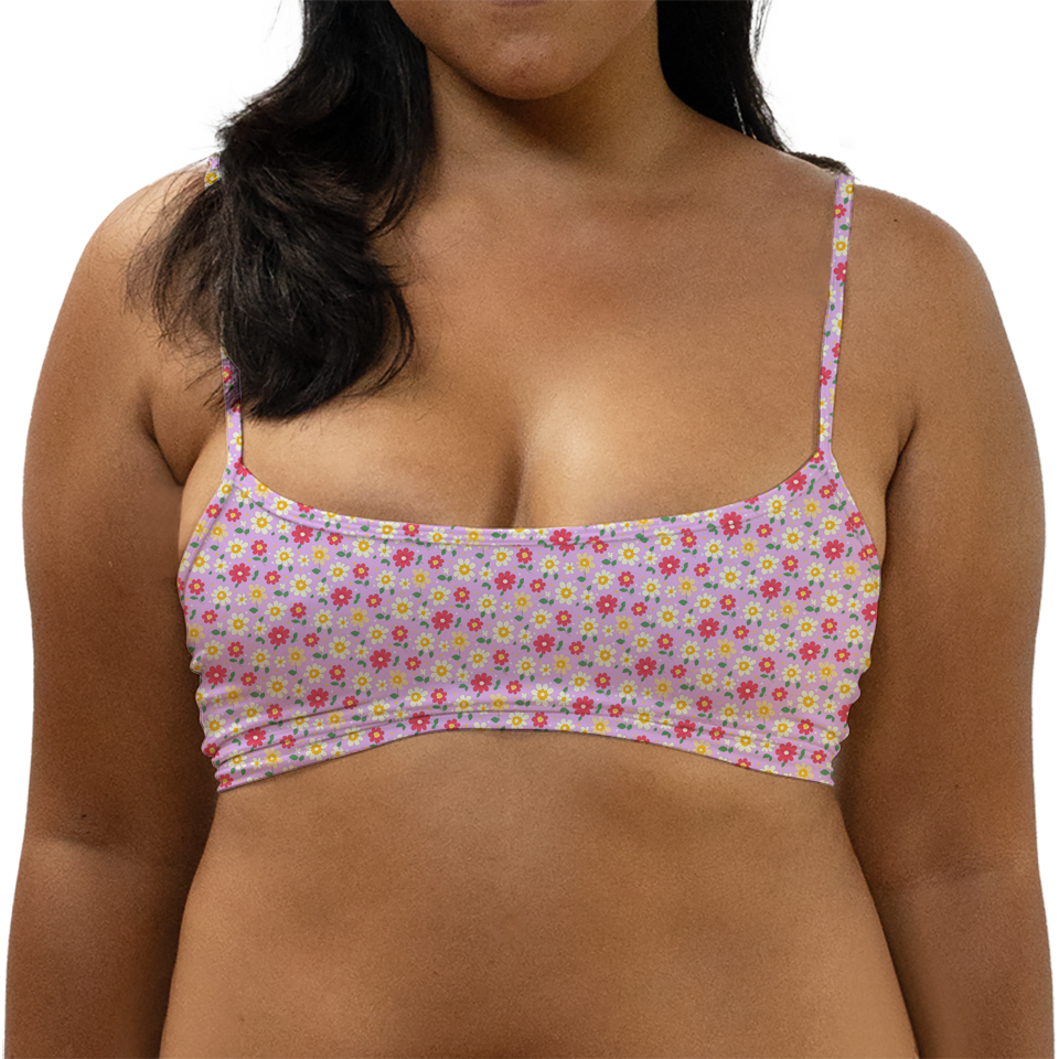 Tiny Flower Series 67 Tube Style Bra