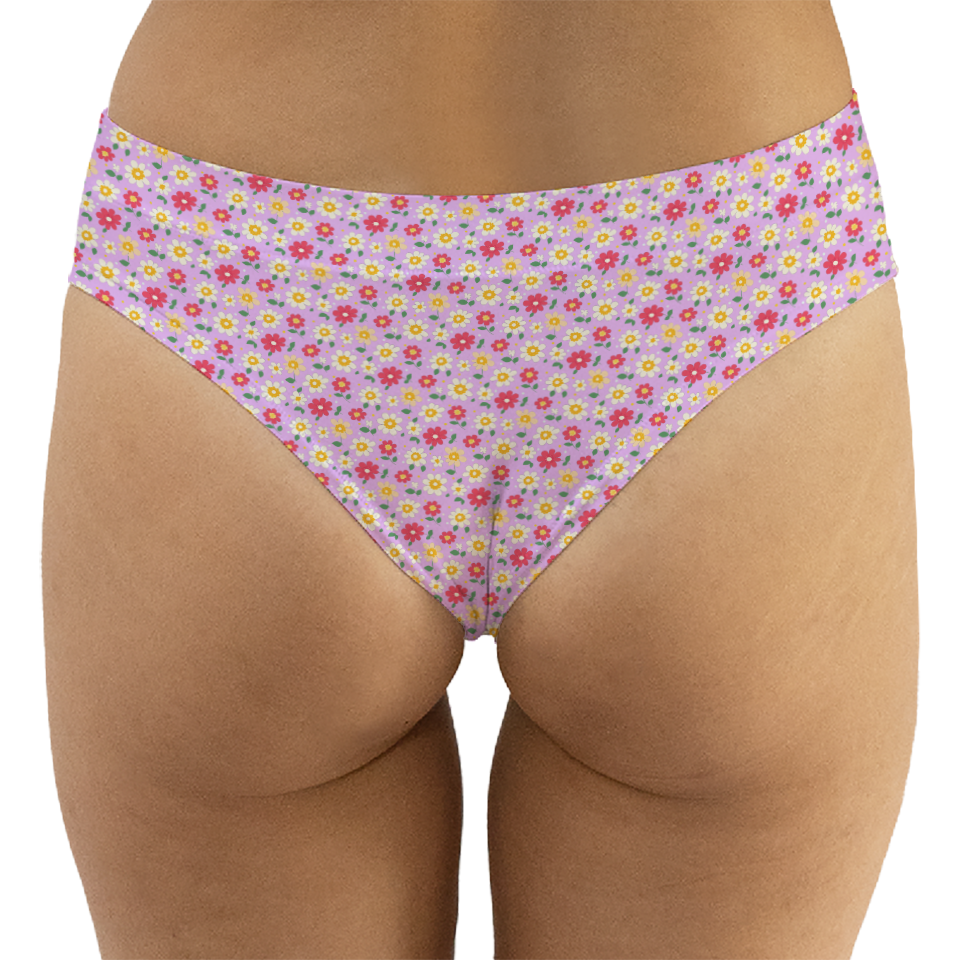 Tiny Flower Series 67 Brazilian-style Underwear