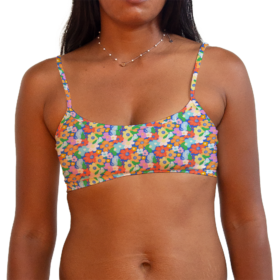 Tiny Flower Series 68 Tube Style Bra