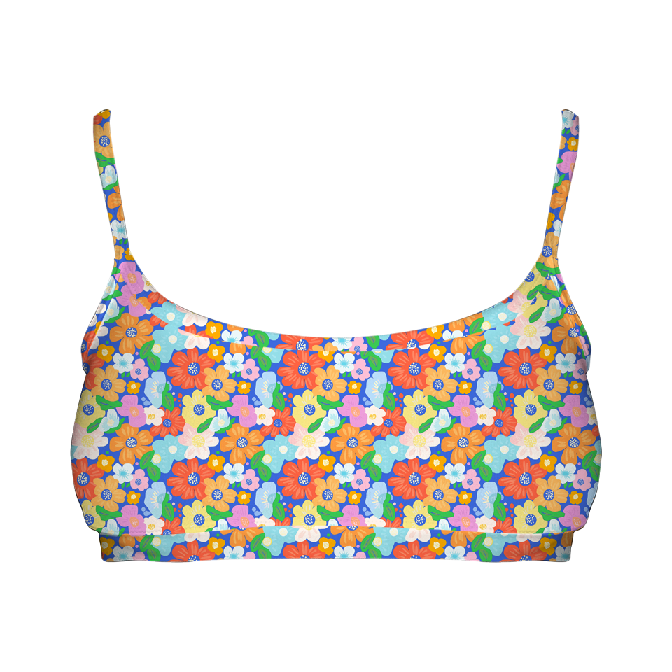 Tiny Flower Series 68 Tube Style Bra