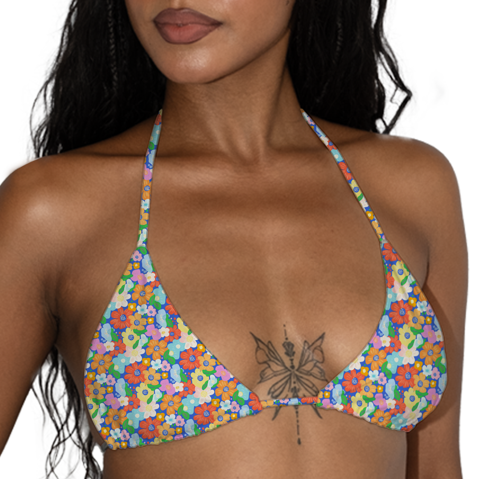 Tiny Flower Series 68 Triangle Bra