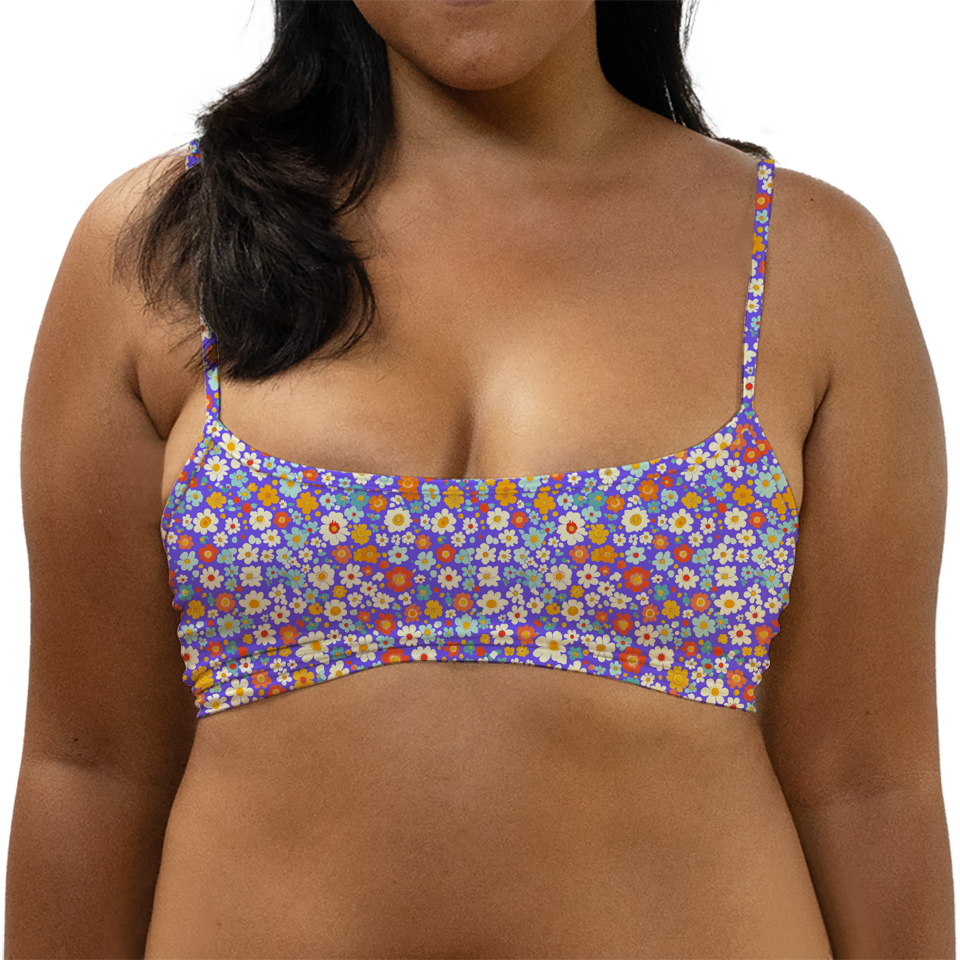 Tiny Flower Series 69 Tube Style Bra