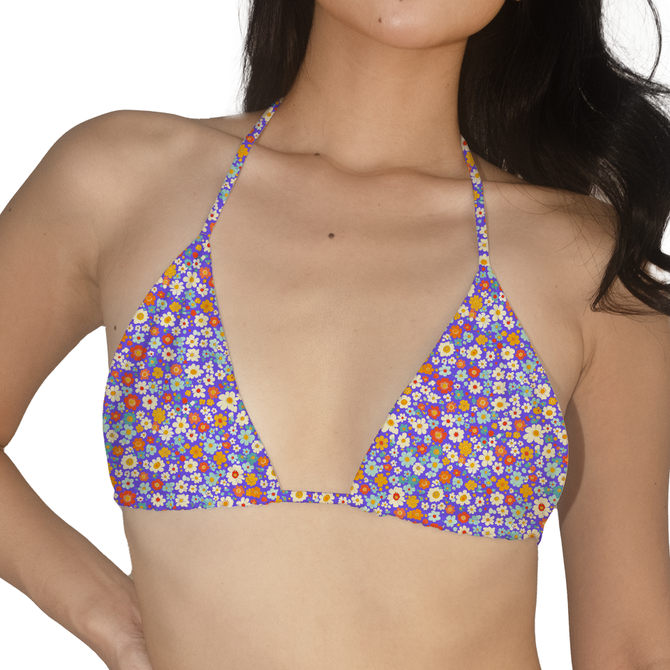 Tiny Flower Series 69 Triangle Bra