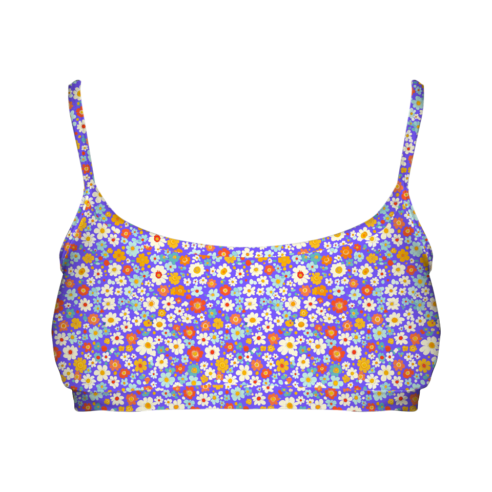 Tiny Flower Series 69 Tube Style Bra