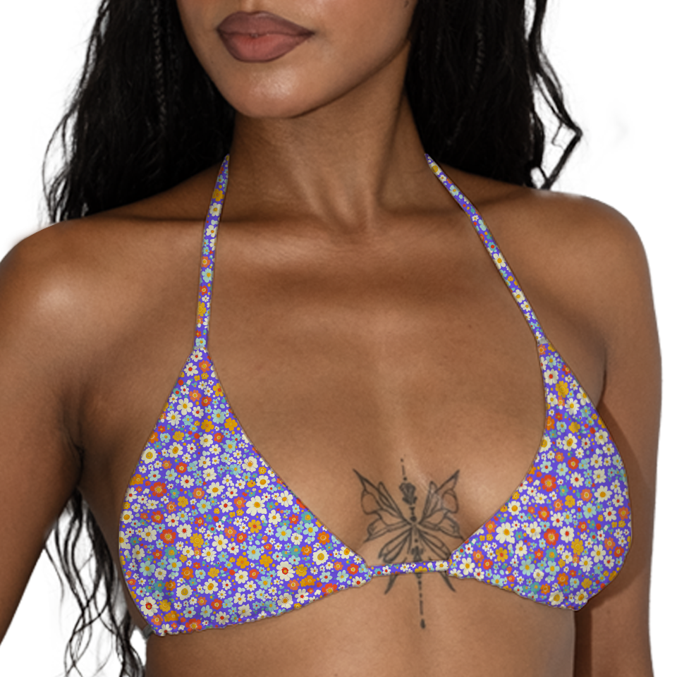 Tiny Flower Series 69 Triangle Bra