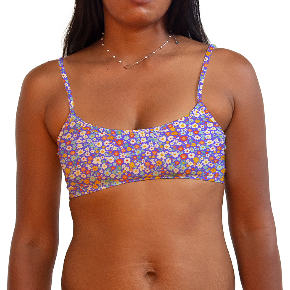 Tiny Flower Series 69 Tube Style Bra