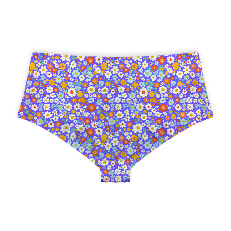 Tiny Flower 69 Boy shorts Bottom