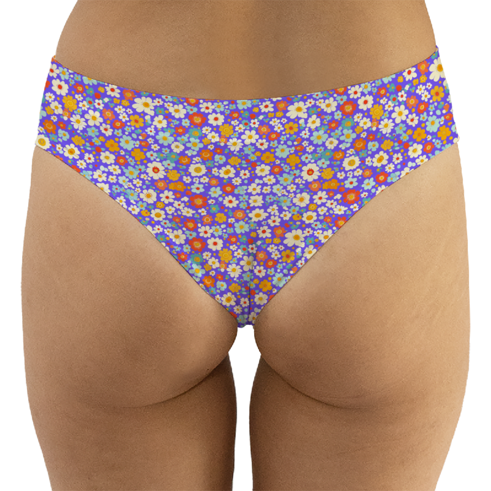 Tiny Flower Series 69 Brazilian-style Underwear