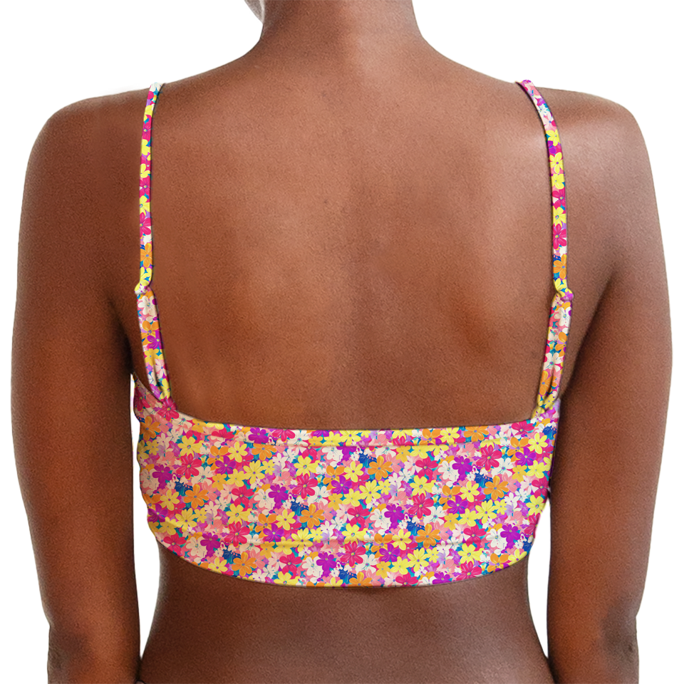 Tiny Flower Series 70 Tube Style Bra