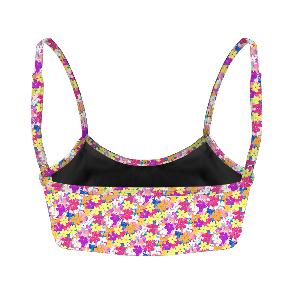 Tiny Flower Series 70 Tube Style Bra