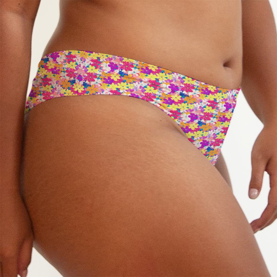 Tiny Flower Series 70 Brazilian-style Underwear