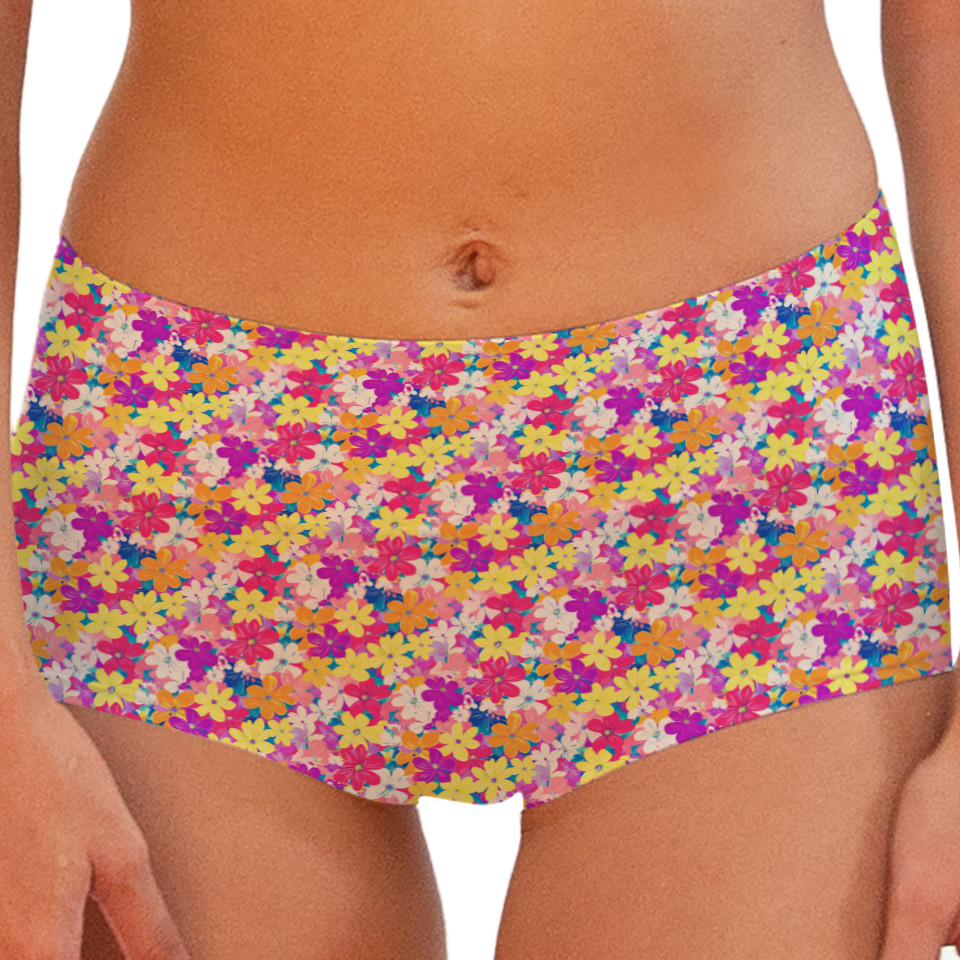 Tiny Flower 70 Boy shorts Bottom