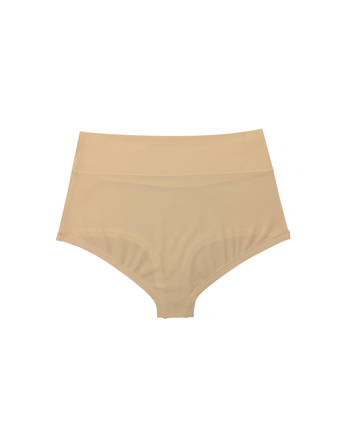 Cream High-Waist Brief Tencel