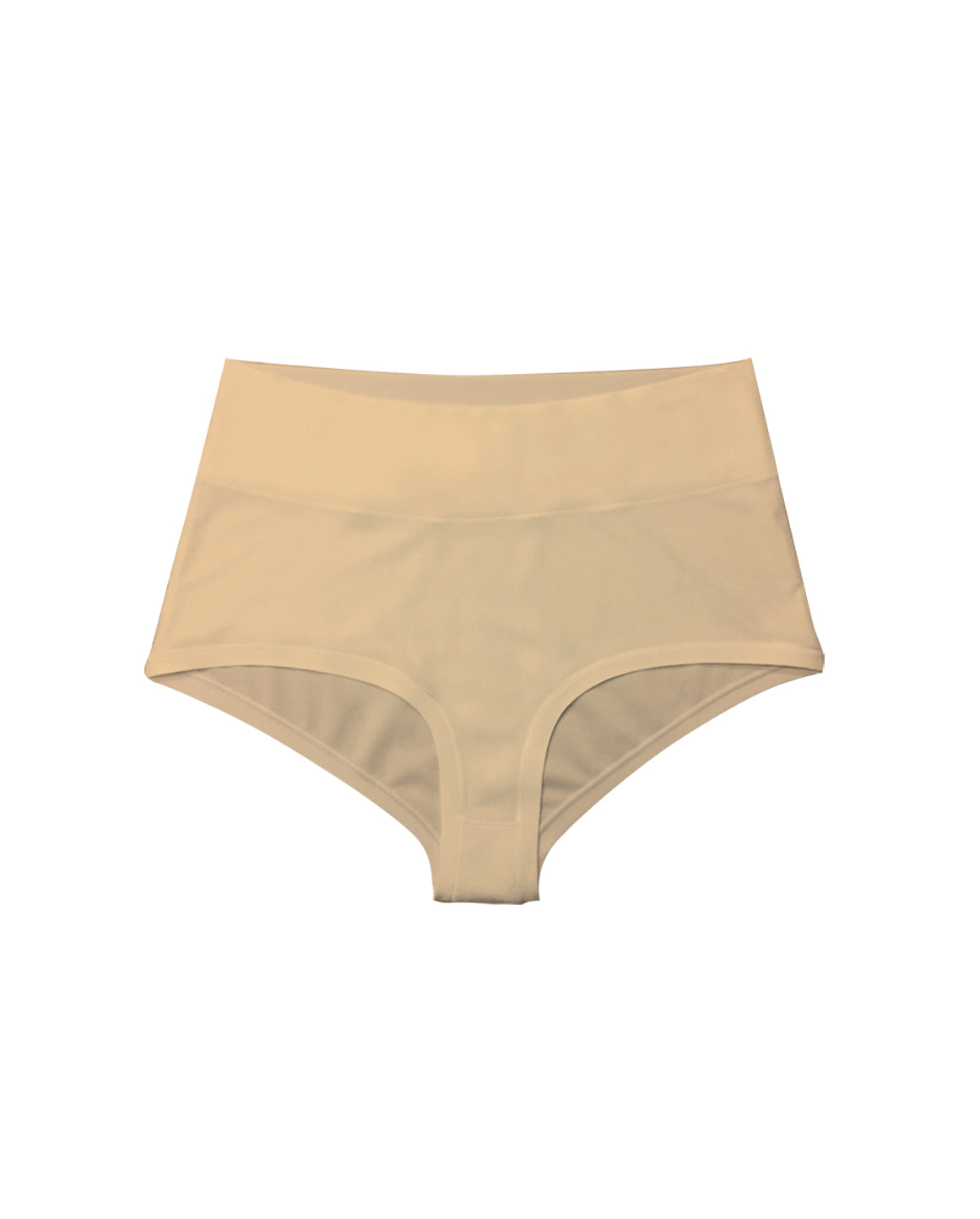 Cream High-Waist Brief Tencel