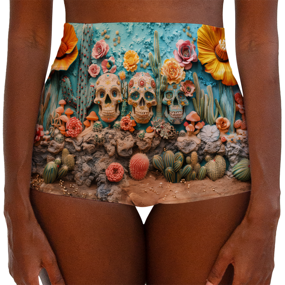 Skull Series 5 High Waist