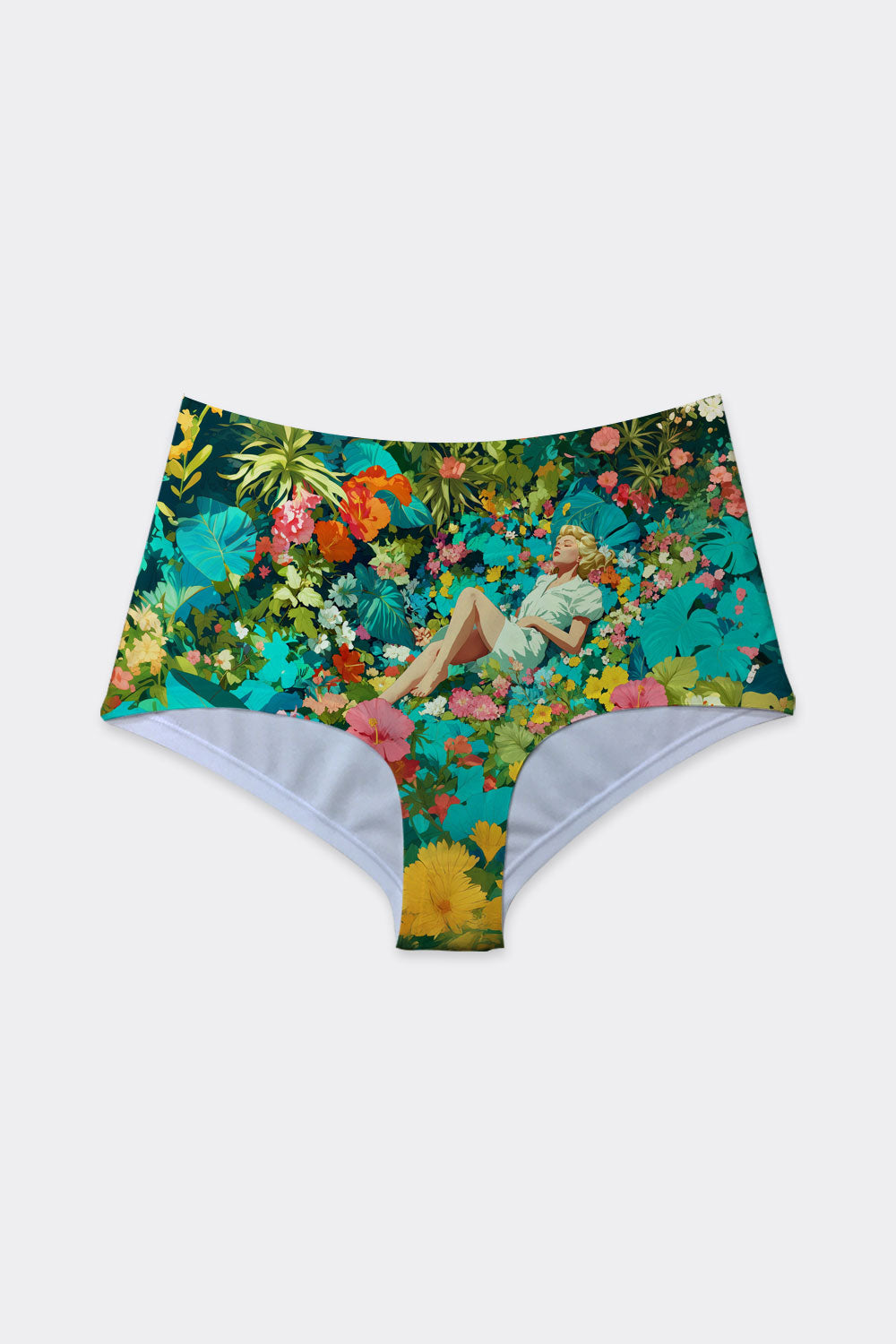 HIGH WAIST SUMMER FLOWER 25