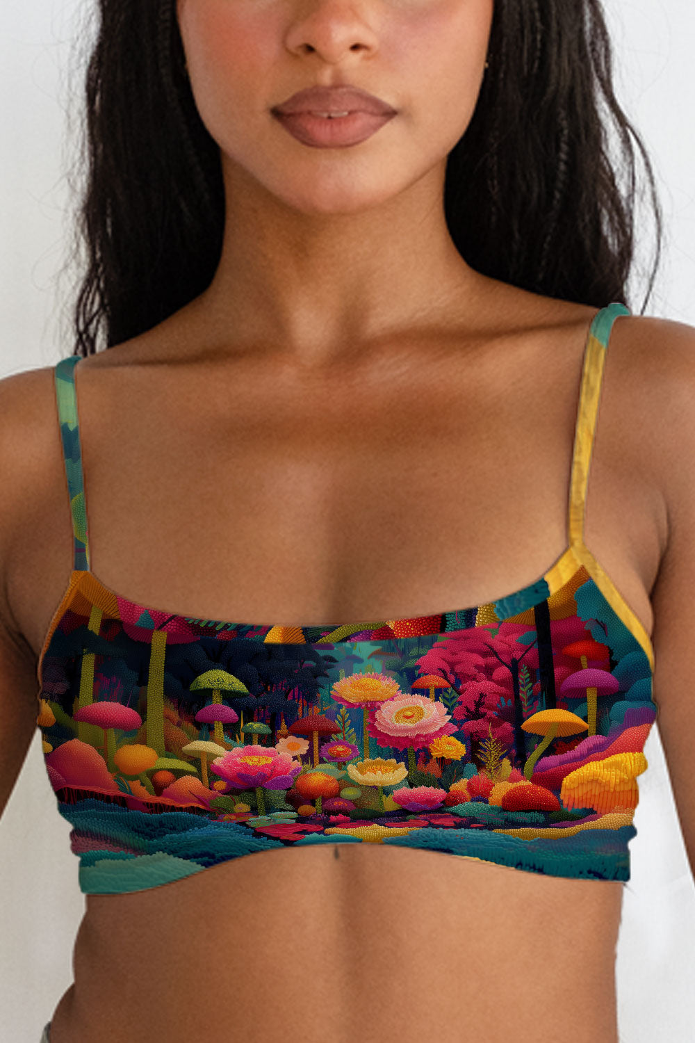 TUBE BRA SUMMER FLOWER 32