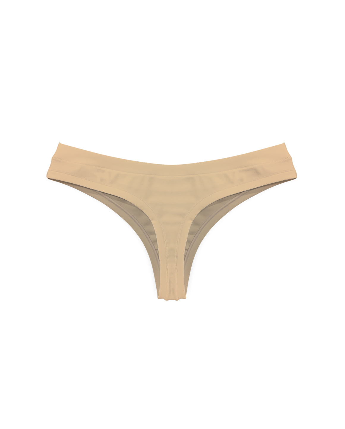 Cream Thong Tencel