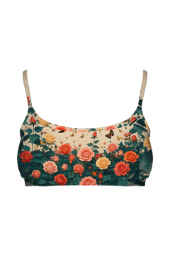 Bralette - Calico Cat and Butterflies