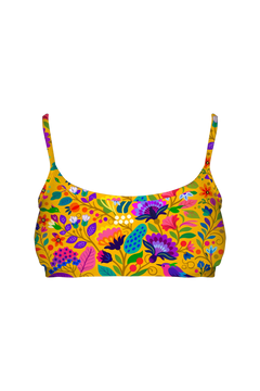 Bralette - Folk Bird Garden