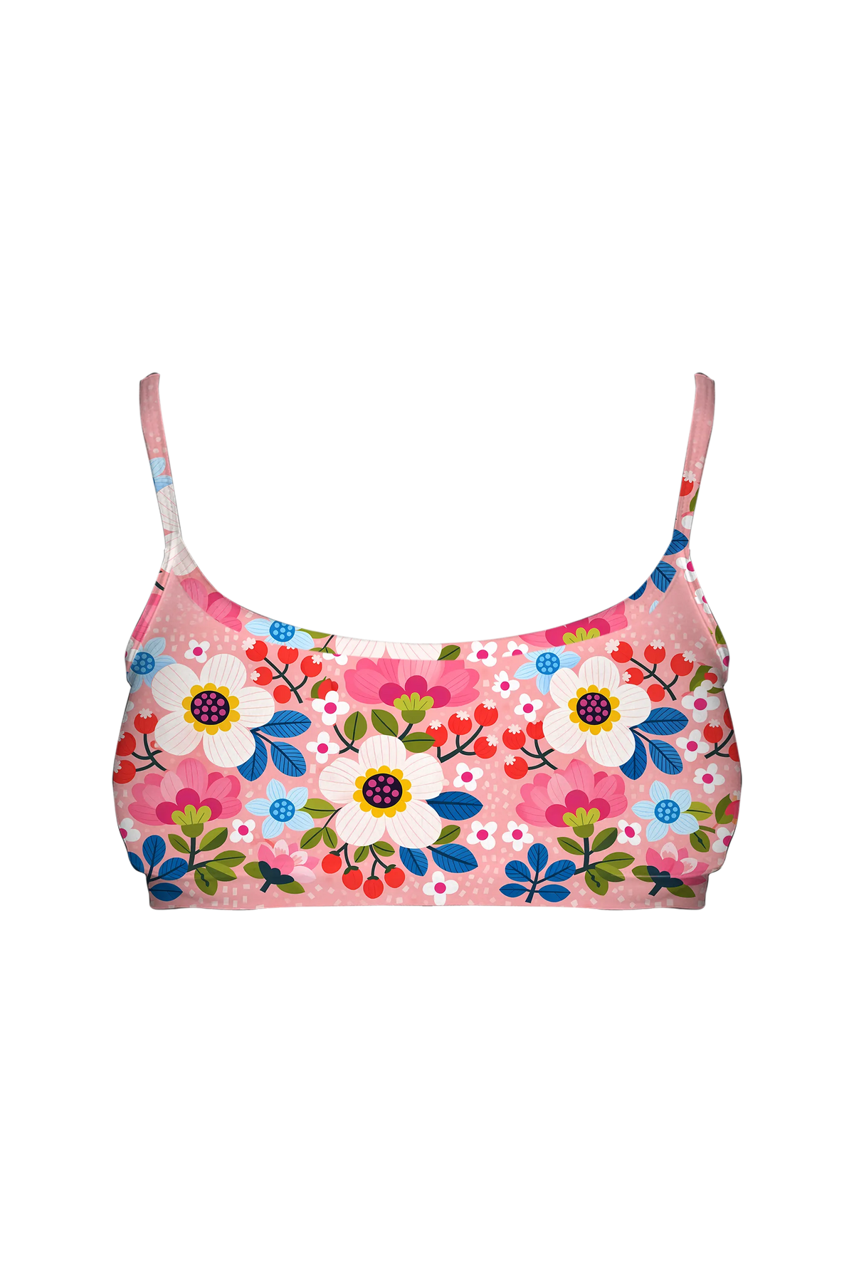 Dogwood Blossom bralette, front view